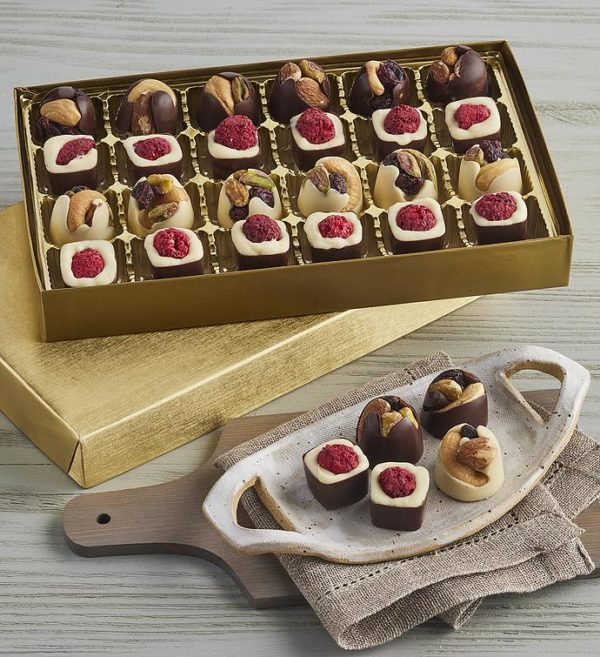 Belgian Chocolate-Covered Fruit, Nut, And Caramel Assortment, Sweets by Harry & David
