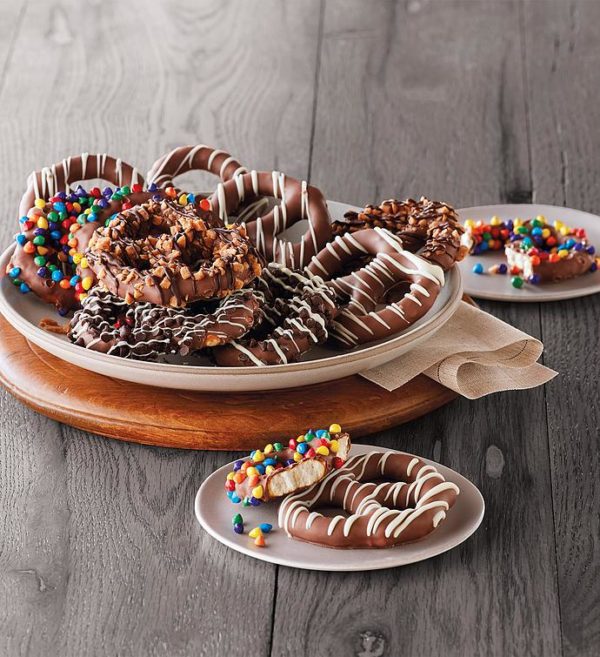 Celebrate Chocolate-Covered Pretzels, Sweets by Harry & David