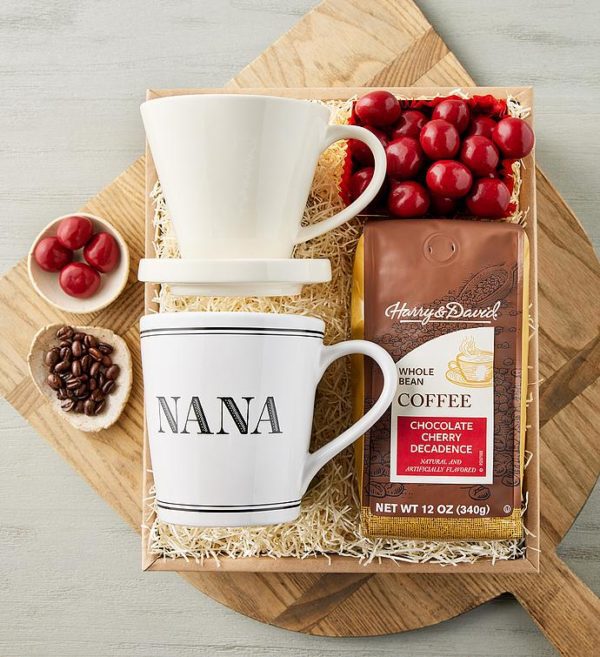 Chocolate-Cherry Coffee Gift For Nana, Kitchen Serving Ware, Gifts by Harry & David