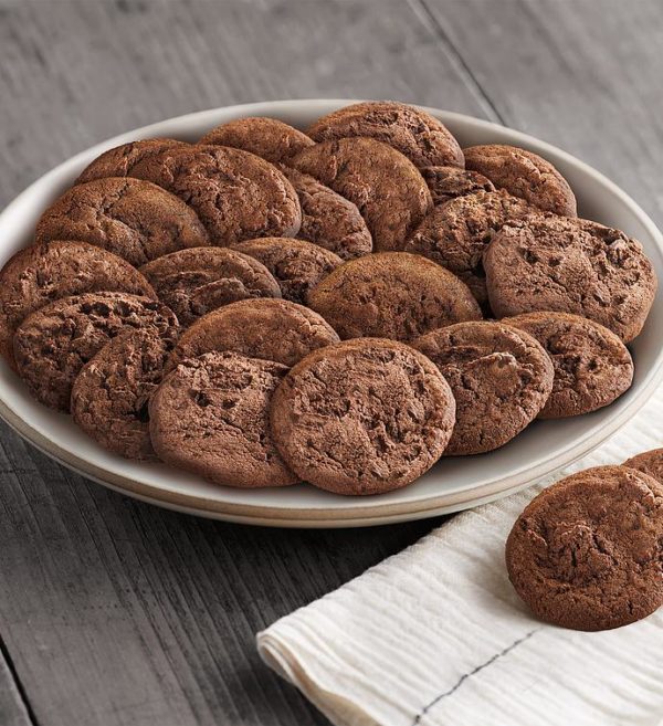 Chocolate Chocolate Chip Cookies 24-Pack, Bakery by Harry & David
