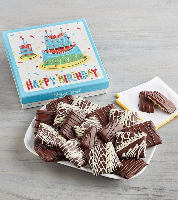 Chocolate-Covered Birthday Grahams, Gifts by Harry & David