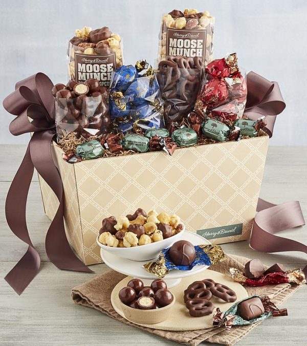 Chocolate Treats Gift Basket, Assorted Foods, Gifts by Harry & David