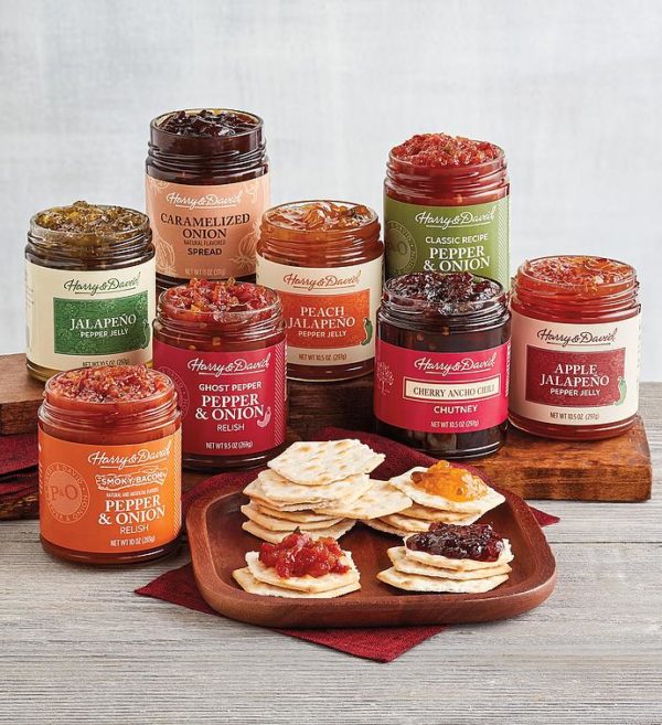 Choose-Your-Own Relish 8-Pack, Pepper Relish Savory Spreads by Harry & David
