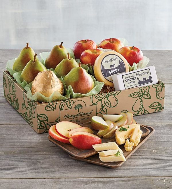 Classsic Pears, Apples, And Cheese Gift, Assorted Foods, Gifts by Harry & David
