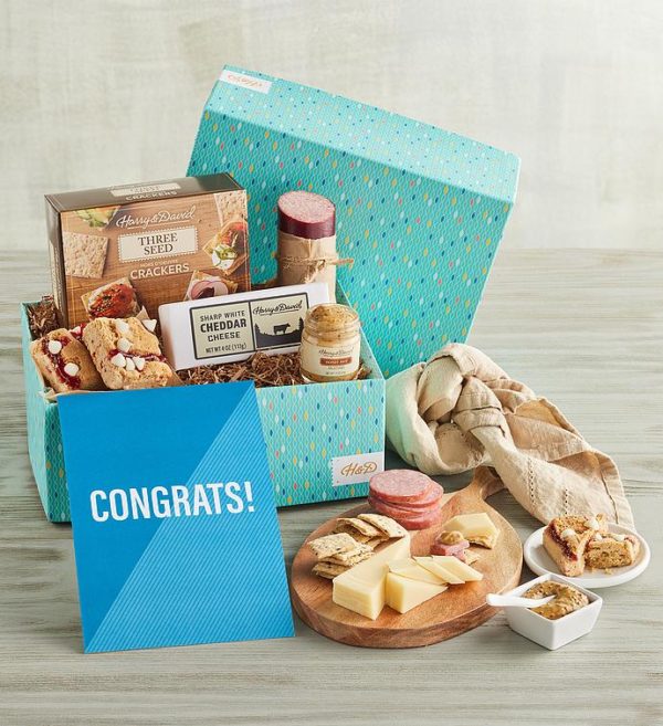 Congratulations Celebration Gift Box, Assorted Foods, Gifts by Harry & David
