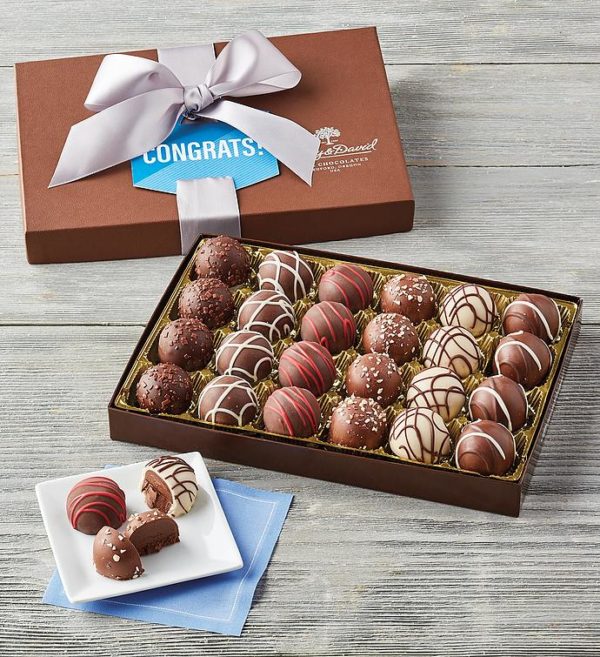 Congratulations Truffle Gift Box, Chocolate, Gifts by Harry & David