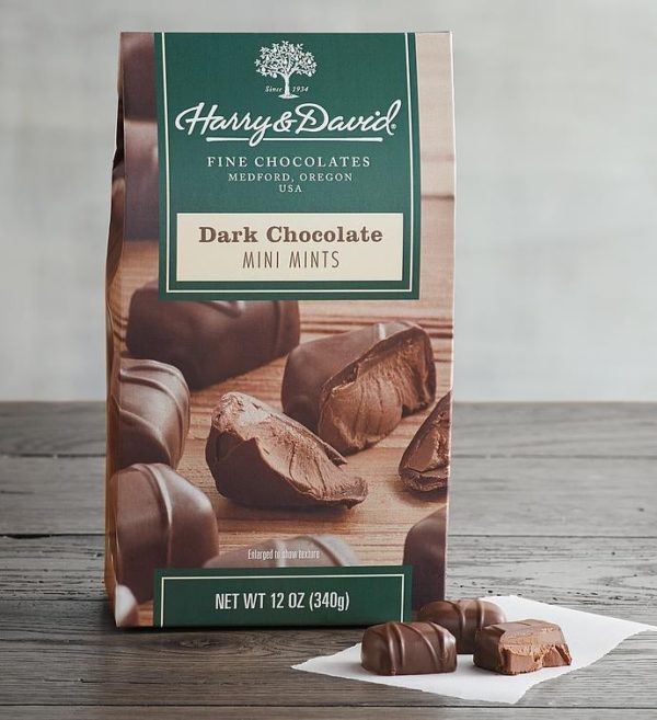 Dark Chocolate Mini Mints, Sweets by Harry & David