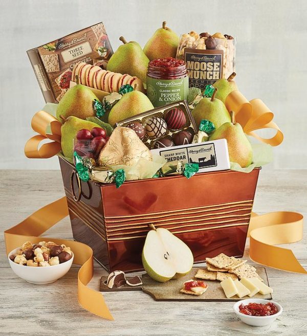 Deluxe Favorites Gift Basket, Fresh Fruit, Gifts by Harry & David