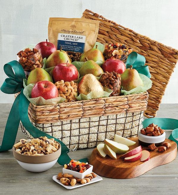 Deluxe Orchard Gift Basket, Assorted Foods, Gifts by Harry & David