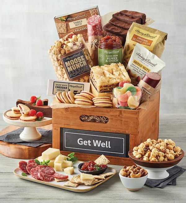 Deluxe "get Well" Gift Basket, Assorted Foods, Gifts by Harry & David