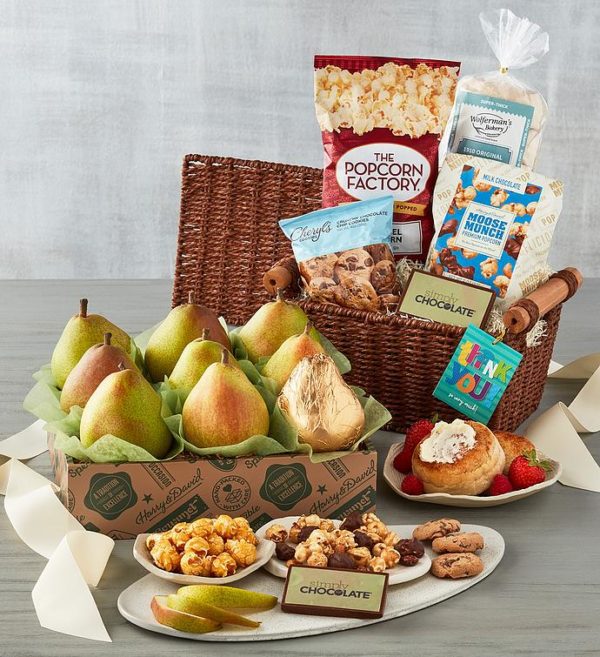 Deluxe "thank You" Signature Gift Basket, Assorted Foods, Gifts by Harry & David