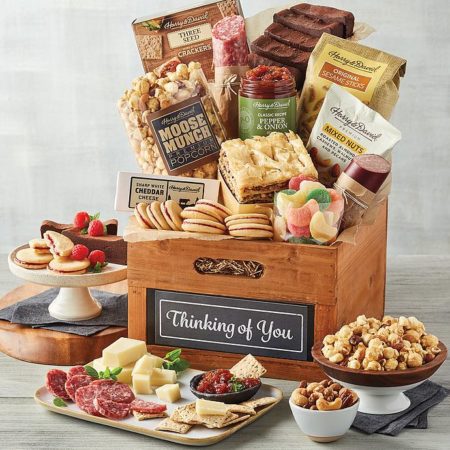 Deluxe "thinking Of You" Gift Basket, Assorted Foods, Gifts by Harry & David