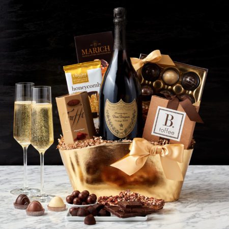 Dom Perignon Champagne Gift Basket | Hickory Farms