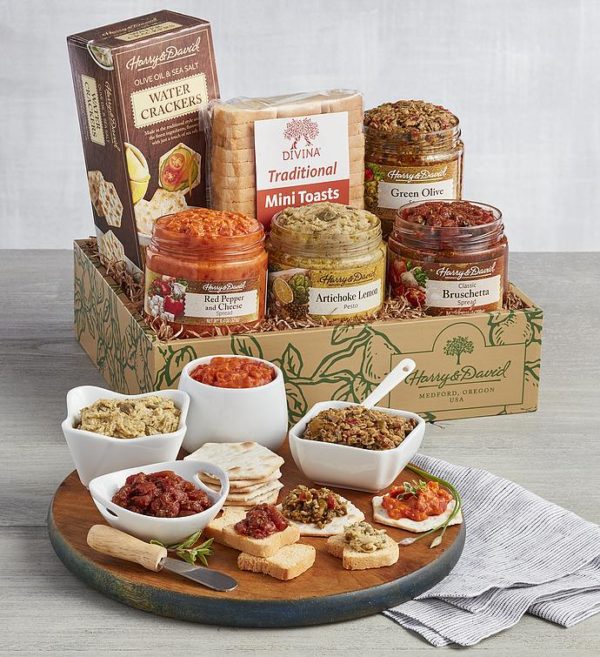 Easy Appetizer Assortment, Assorted Foods by Harry & David