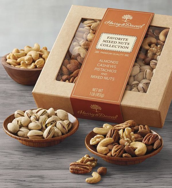 Favorite Mixed Nuts Collection, Nuts Dried Fruit, Gifts by Harry & David