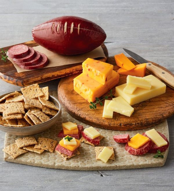 Football Sausage And Cheese Gift, Assorted Foods, Gifts by Harry & David
