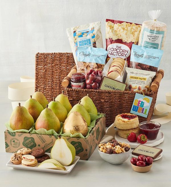 Get Well Grand Signature Basket, Assorted Foods, Gifts by Harry & David