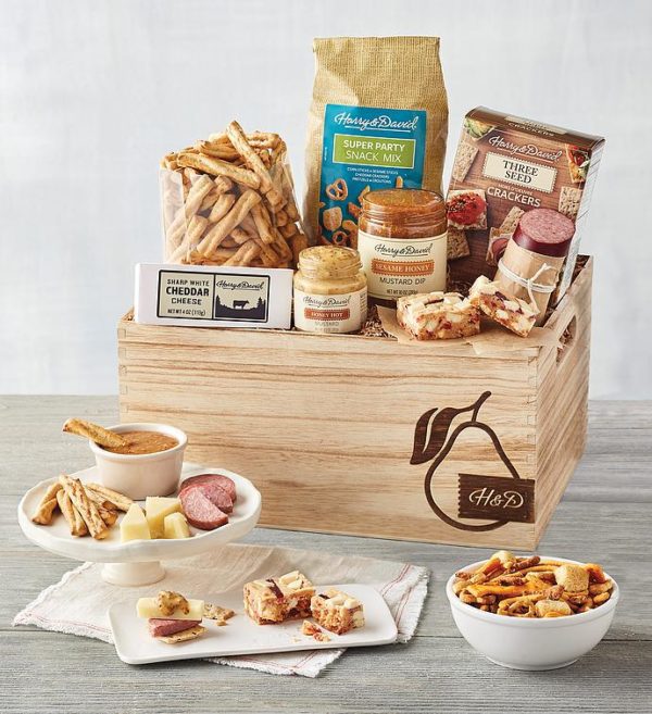 Gourmet Snacks Gift Basket, Assorted Foods, Gifts by Harry & David