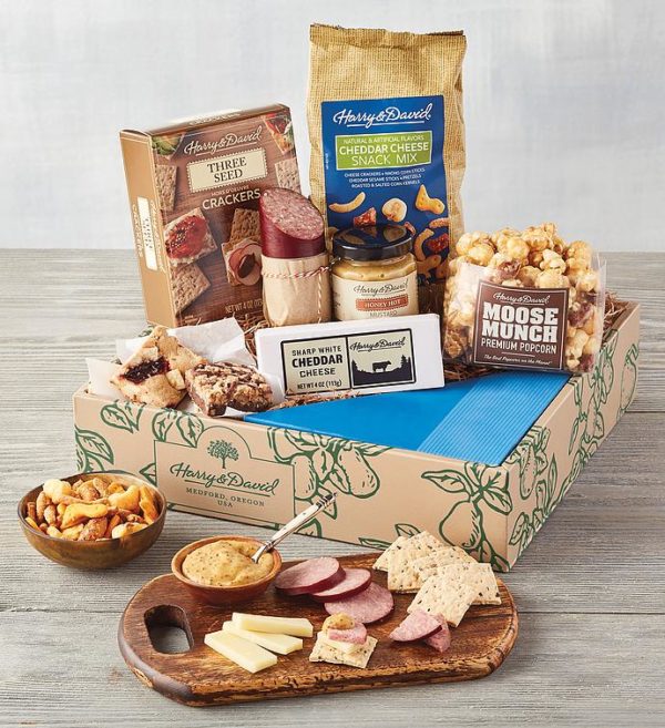 Gourmet Snacks Gift Box, Assorted Foods, Gifts by Harry & David