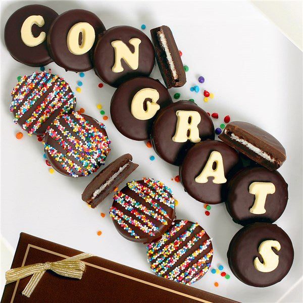 Graduation Gift For Him - Congrats Cookies