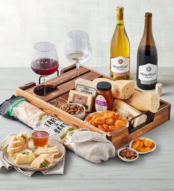 Grand Gourmet Summer Gift With Wine, Assorted Foods, Gifts by Harry & David