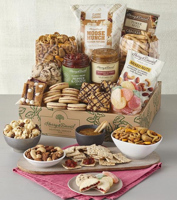 Grand Sweet And Salty Gift Box, Assorted Foods, Gifts by Harry & David