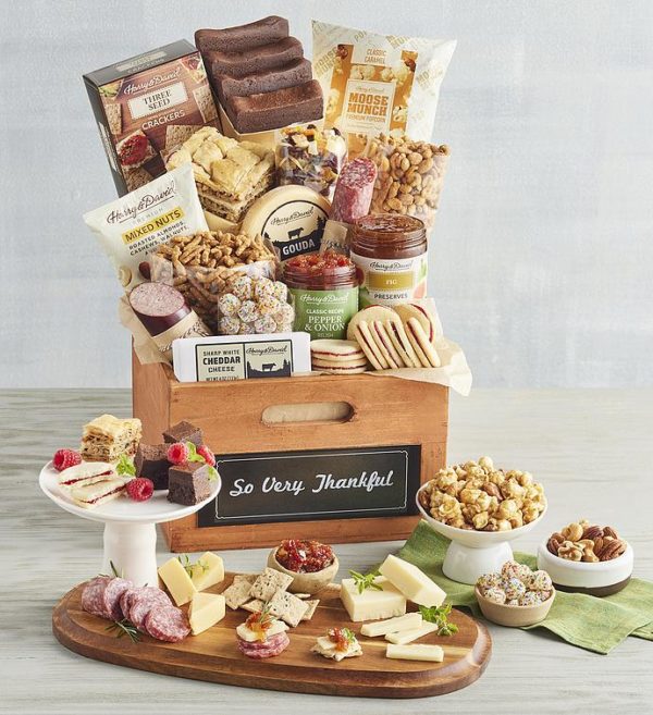 Grand "so Very Thankful" Gift Basket, Assorted Foods, Gifts by Harry & David