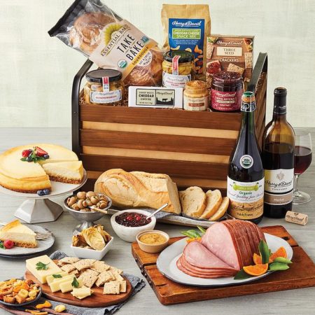 Ham Buffet Gift Basket With Wine, Assorted Foods, Gifts by Harry & David