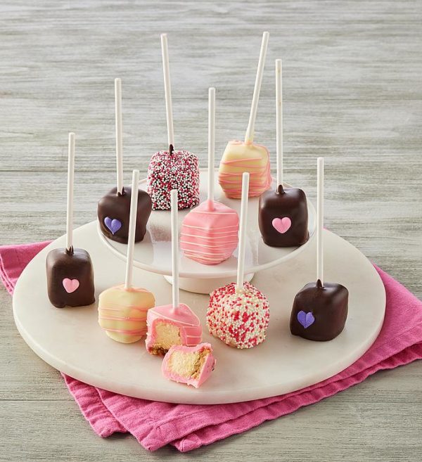 Heart Cheesecake Pops, Cakes by Harry & David