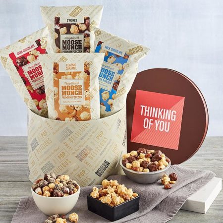Moose Munch® Premium Popcorn Thinking Of You Tin by Harry & David