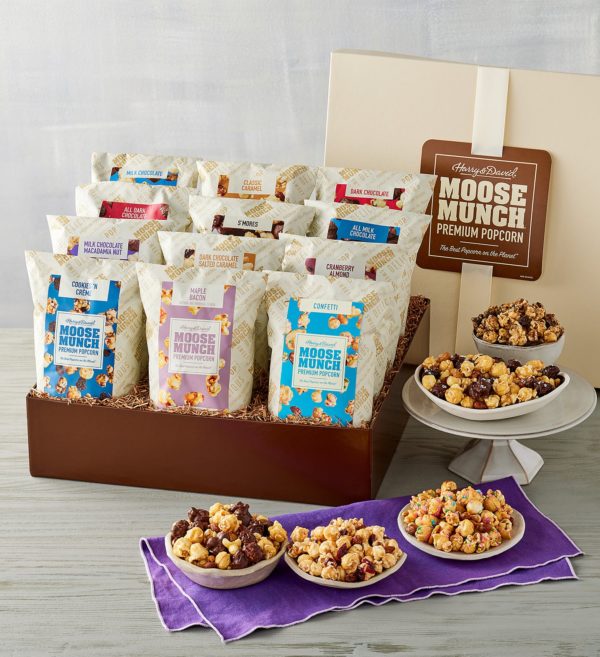 Moose Munch® Premium Popcorn Ultimate Gift Box, Gifts by Harry & David