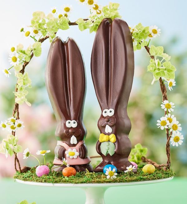 Mr. And Mrs. Ears Milk Chocolate Easter Bunnies, Gifts by Harry & David