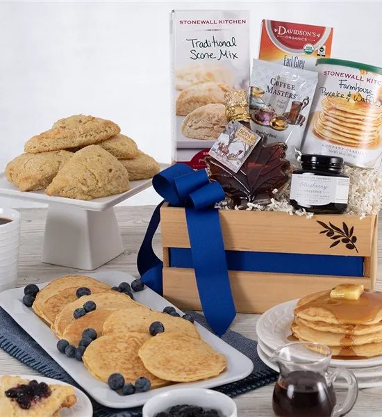 Delicious Celebration New England-style Breakfast Gift Basket