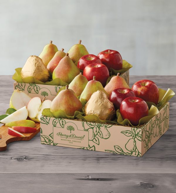 Pears And Apples Gift Duo, Fresh Fruit, Gifts by Harry & David