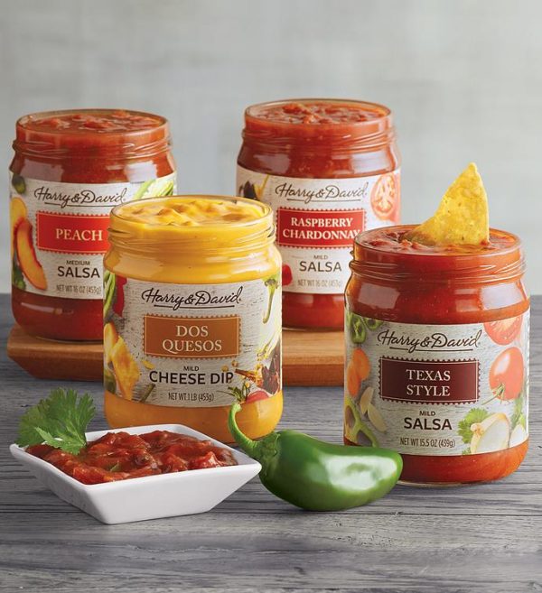 Pick Four Salsas, Dips Salsa, Gifts by Harry & David