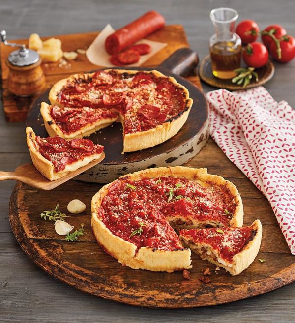 Pizzeria Uno® Meat Lover's Deep Dish Pizza 2-Pack, Entrees by Harry & David