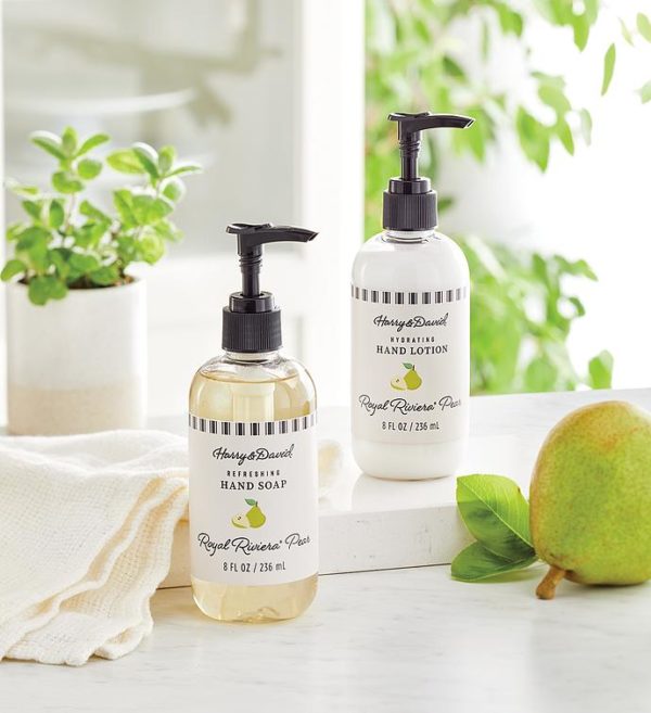 Royal Riviera™ Pear Scented Hand Lotion And Soap Set, Spa Grooming by Harry & David