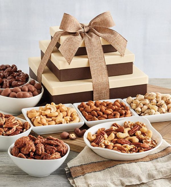 Snack Of The Month® - Premium Nut Gift Tower, Nuts Dried Fruit, Gifts by Harry & David