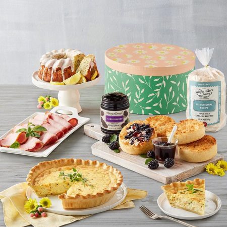Spring Brunch Hat Box Gift, Assorted Foods, Gifts by Harry & David