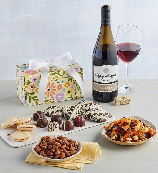 Springtime Wine Gift, Assorted Foods, Gifts by Harry & David