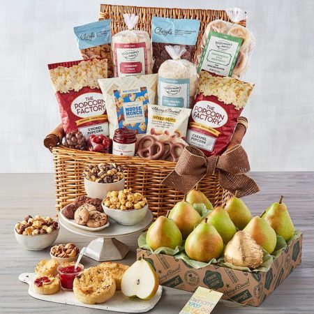 Supreme Congratulations Signature Gift Basket, Assorted Foods, Gifts by Harry & David