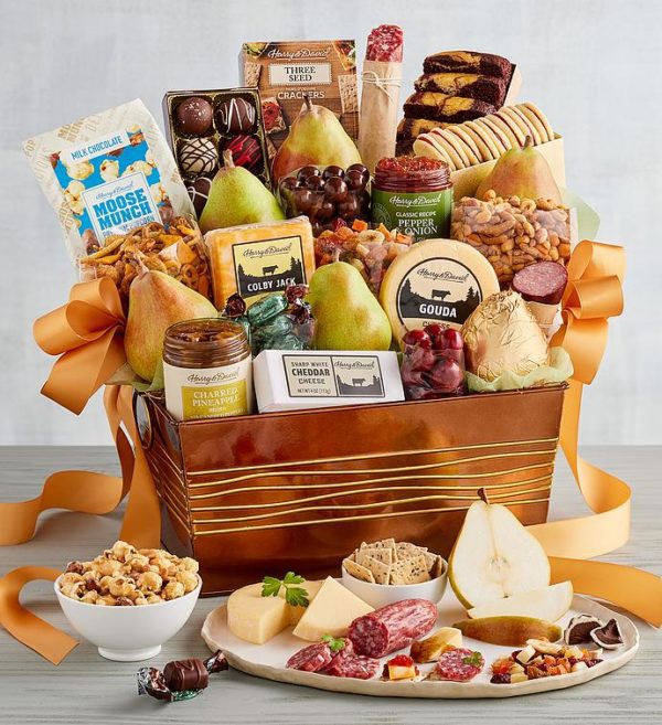 Supreme Favorites Gift Basket, Assorted Foods, Gifts by Harry & David