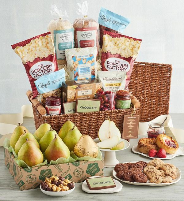 Supreme Signature Gift Basket, Assorted Foods, Gifts by Harry & David