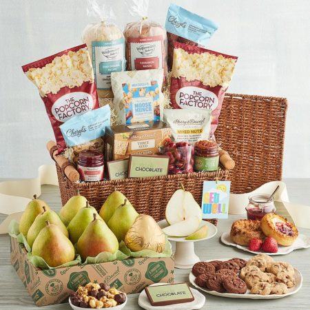 Supreme "get Well" Signature Gift Basket, Assorted Foods, Gifts by Harry & David