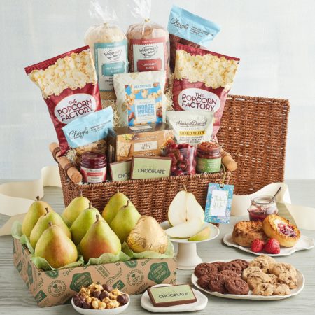 Sympathy Supreme Signature Basket, Assorted Foods, Gifts by Harry & David