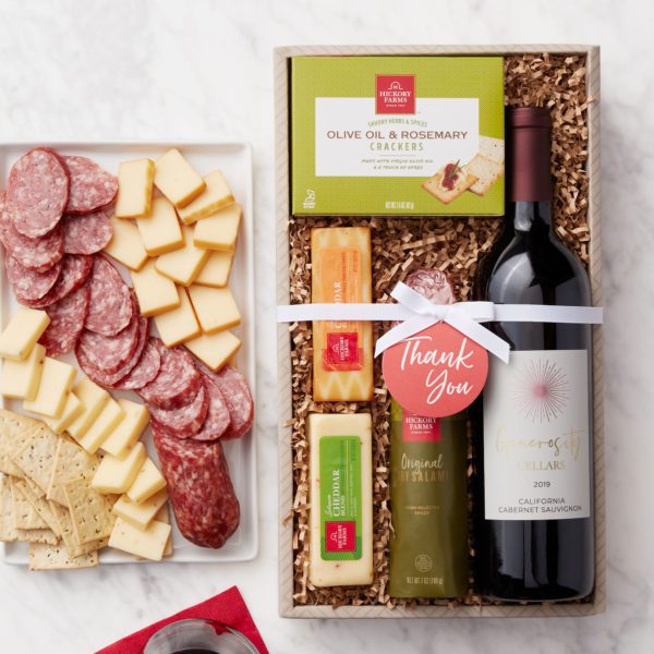 Thank You Wine & Savory Snack Collection | Hickory Farms