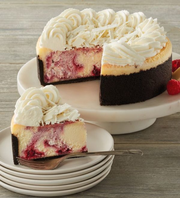 The Cheesecake Factory® White Chocolate Raspberry Truffle® Cheesecake - 7", Cakes by Harry & David