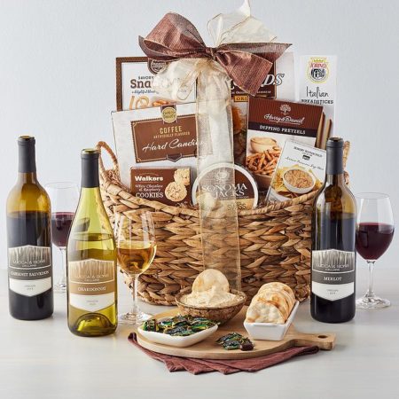 The Entertainer Wine Gift Basket, Assorted Foods, Gifts by Harry & David
