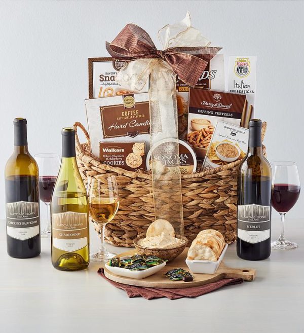 The Entertainer Wine Gift Basket, Assorted Foods, Gifts by Harry & David