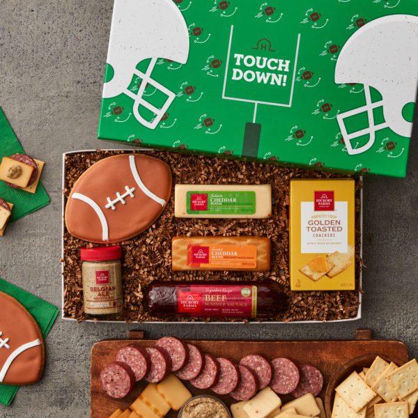 Touchdown Treats Gift Box | Hickory Farms
